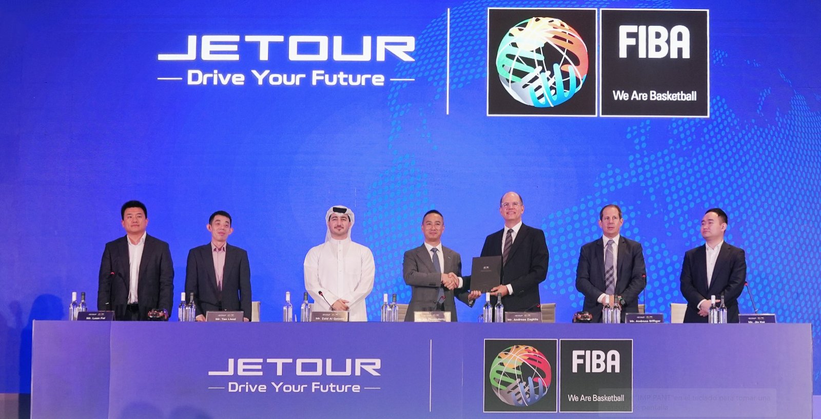 Jetour será proveedor global de vehículos en la Copa Mundial de Baloncesto FIBA 2027