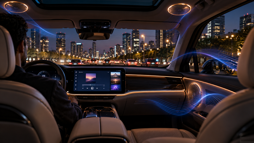El automóvil se convierte en la nueva sala de entretenimiento